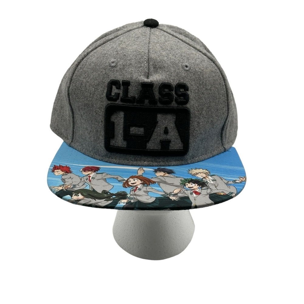 Bioworld My Hero Academia Characters 1 - A Logo Anime SnapBack Baseball Hat MHA